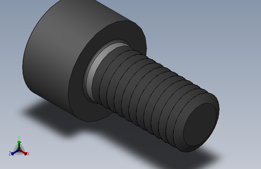 GB／T70．1-2000内六角圆柱头螺钉M5×10