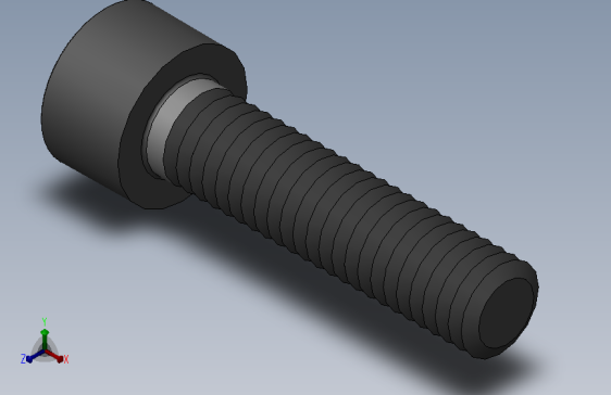 GB／T70．1-2000内六角圆柱头螺钉M6×25