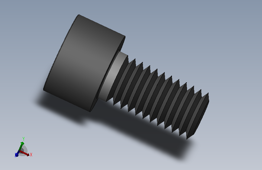 GB／T70．1-2000内六角圆柱头螺钉M8×16