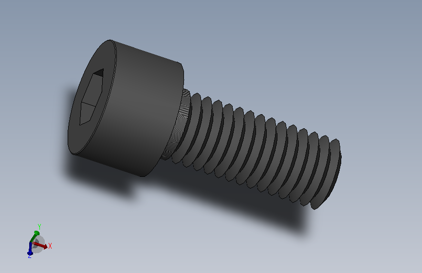 GB／T70．1-2000内六角圆柱头螺钉M8×20
