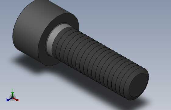 GB／T70．1-2000内六角圆柱头螺钉M8×25
