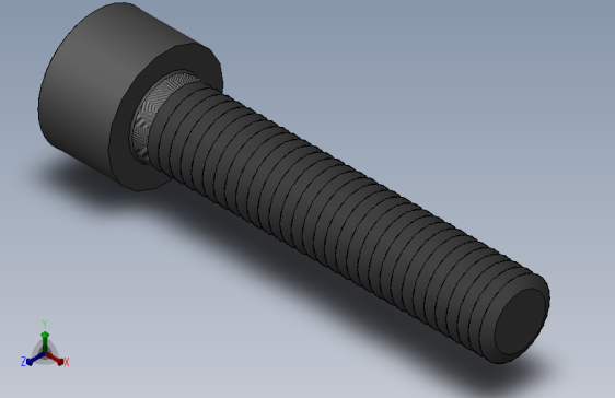 GB／T70．1-2000内六角圆柱头螺钉M8×40