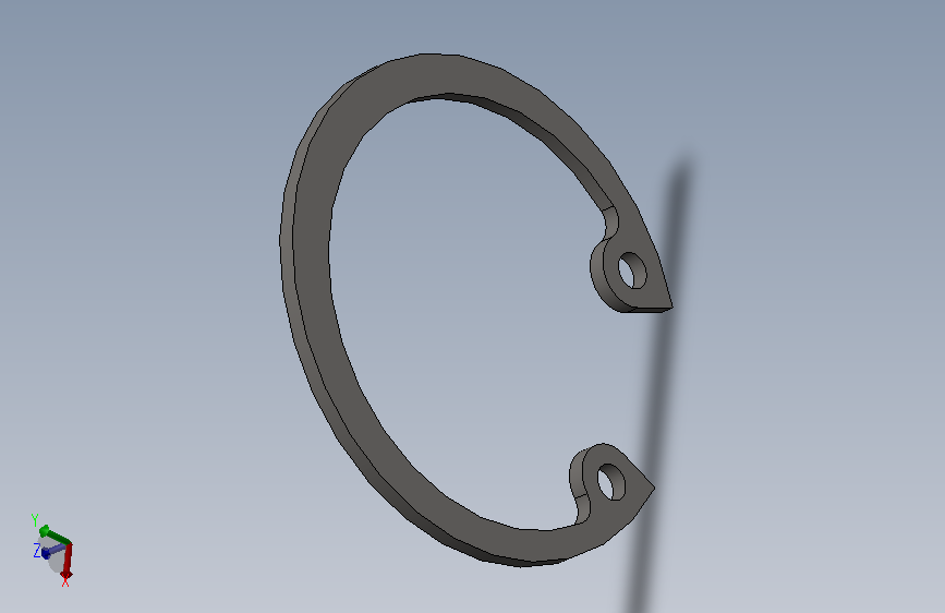 GB893．1-86孔用弹性挡圈A型32