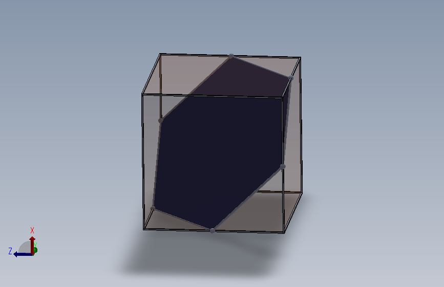 六角盒子中的六边形