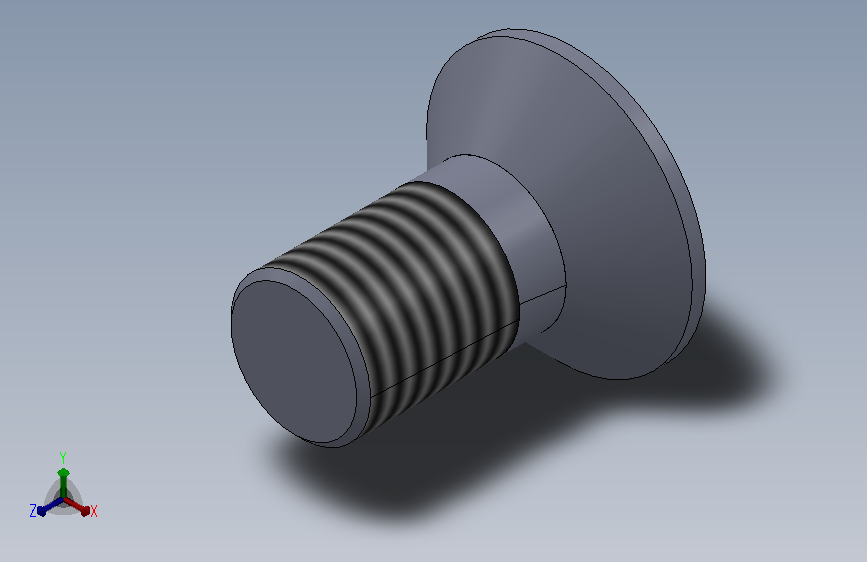 螺钉M6x12(GB2673-86)