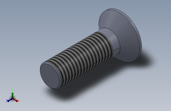 螺钉M6x20(GB2673-86)