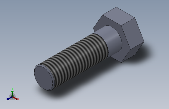螺栓M6x20(GB5781-86)