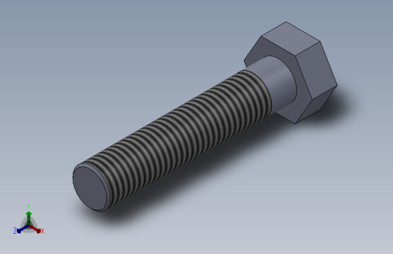 螺栓M6x30(GB5781-86)