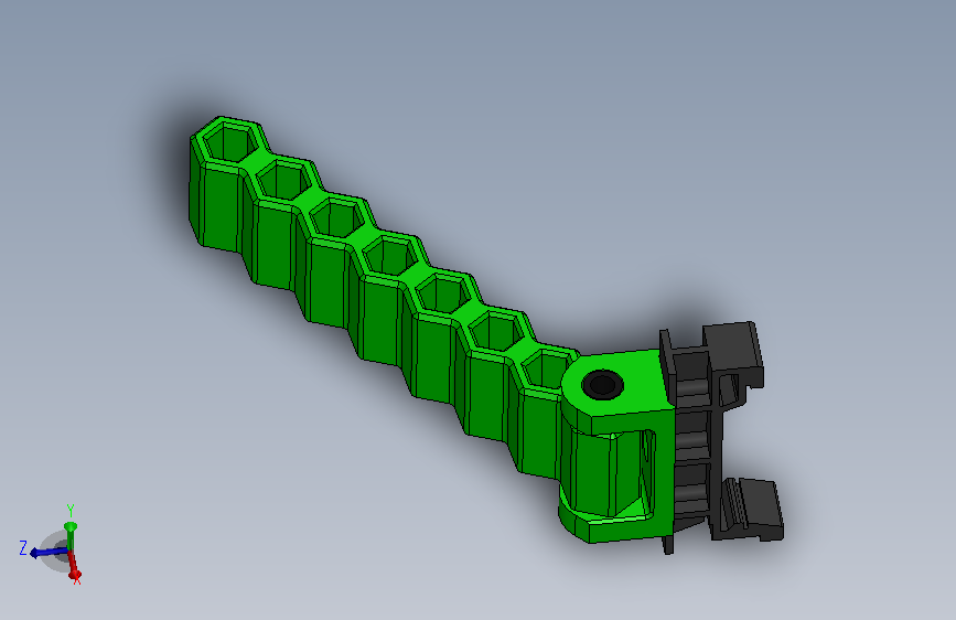 六角位工具收纳架