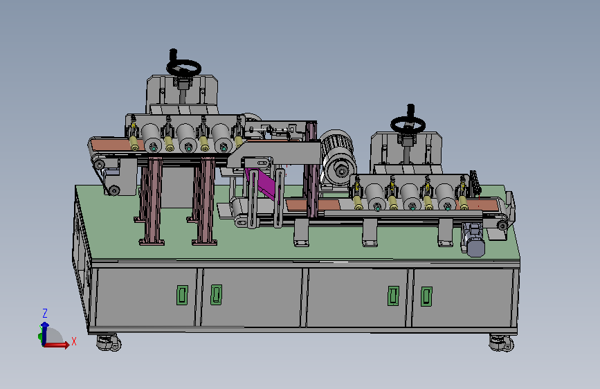 软巴双面自动平抛设备