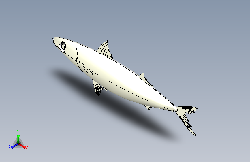 AQUA Fish水产鱼模型3D图纸