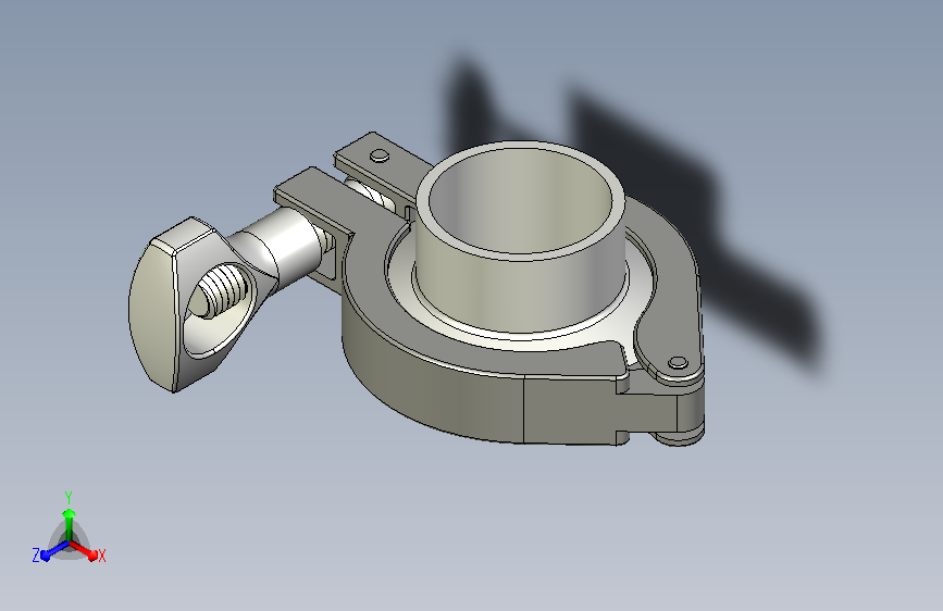 DN25卡箍接头，快开接头 含参数