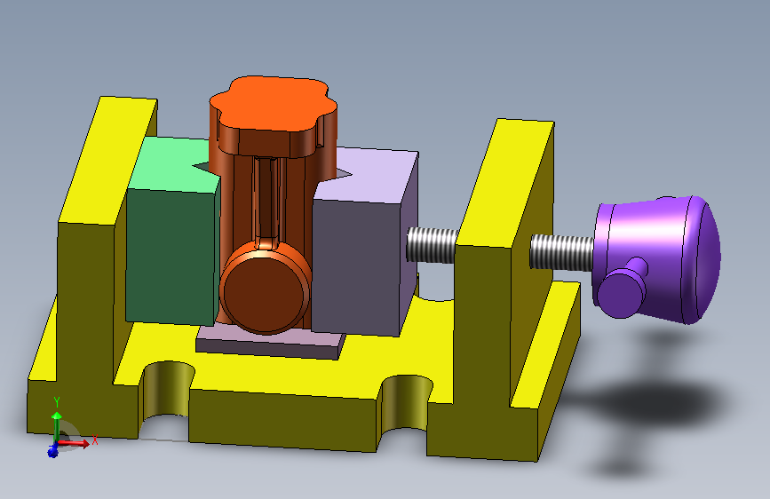 气门摇臂轴支座加工工艺及铣底面夹具设计【含三维SW】