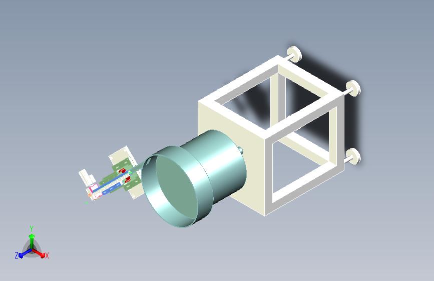 L型铁片振动盘拱料分料机构