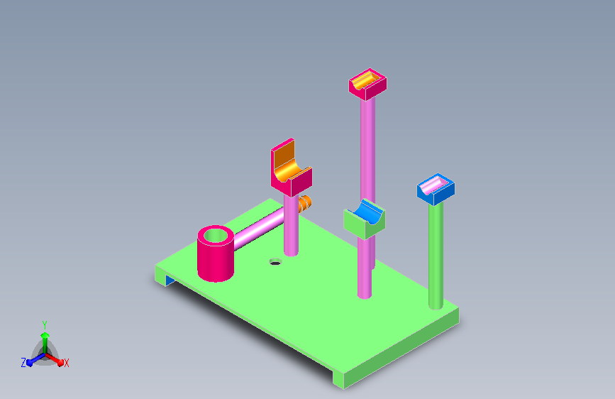 MDVD15G输出管组件焊接工装