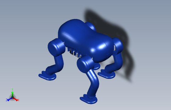 robotic-dog四足机器狗模型