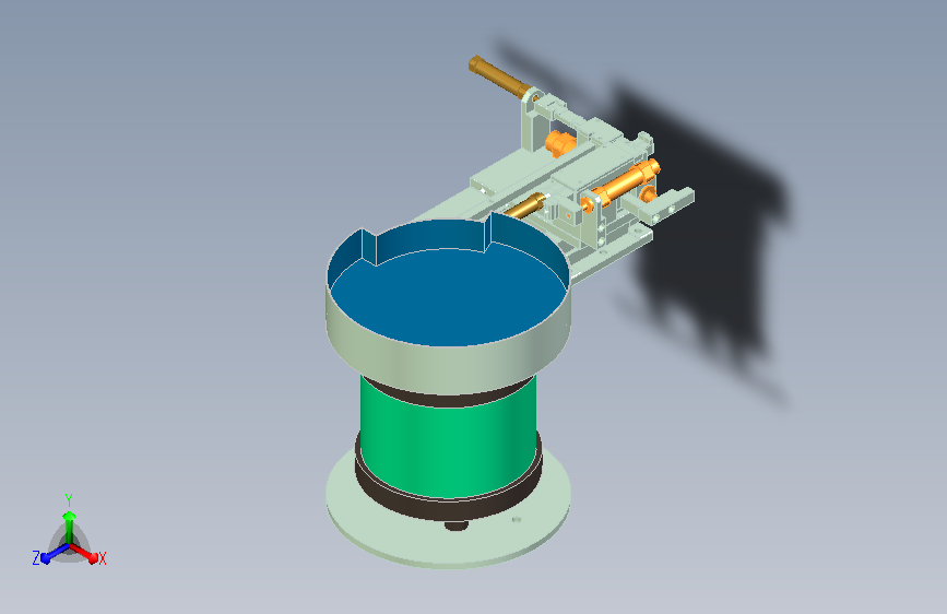 T型螺母粗坏自动化排料设计