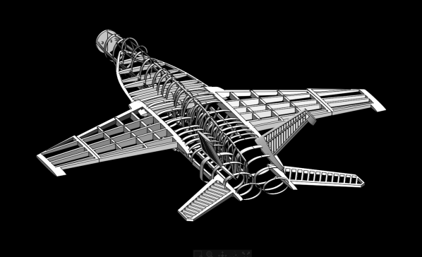 美国海军 F-18E 战斗机_攻击机