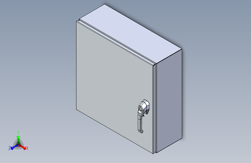 钣金配电箱设计模型