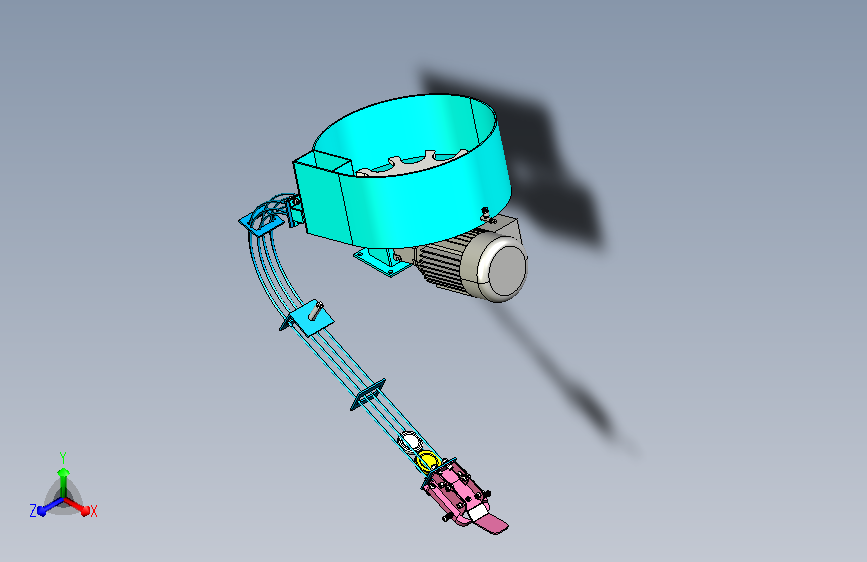 薄形瓶盖自动化排料设备设计