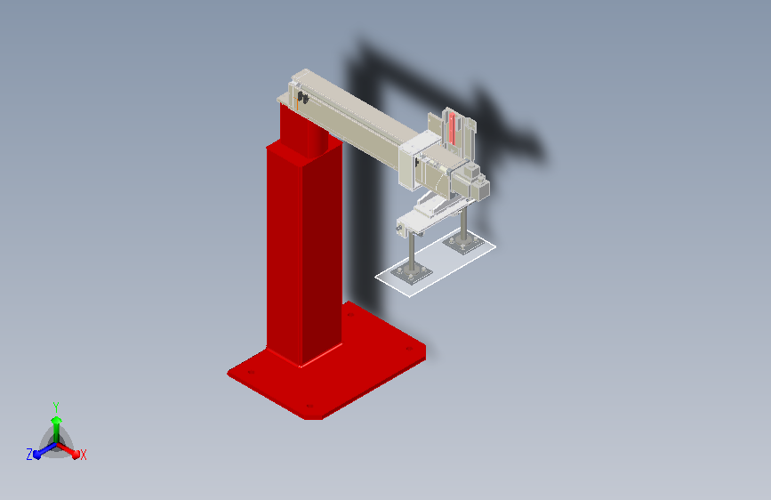 玻璃抓取抬升搬运机械手