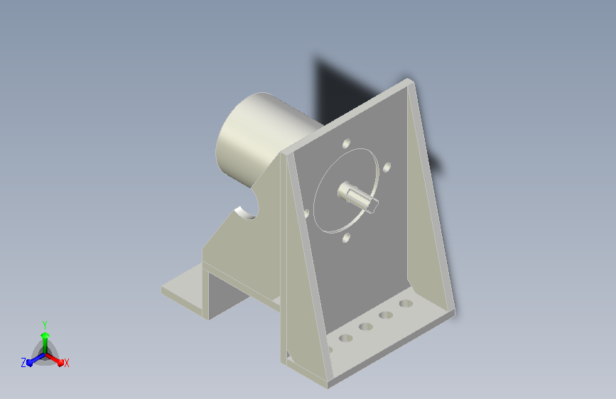 齿轮泵安装座总成