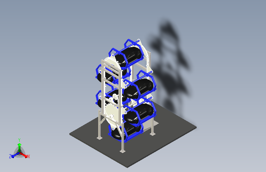 垂直旋转式立体车库