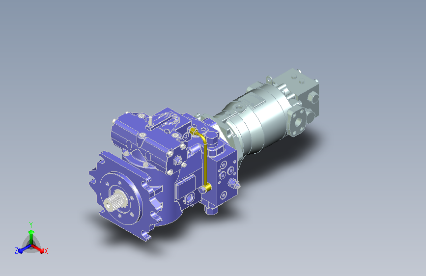 伺服电机+箱式减速机动力输出机构设计