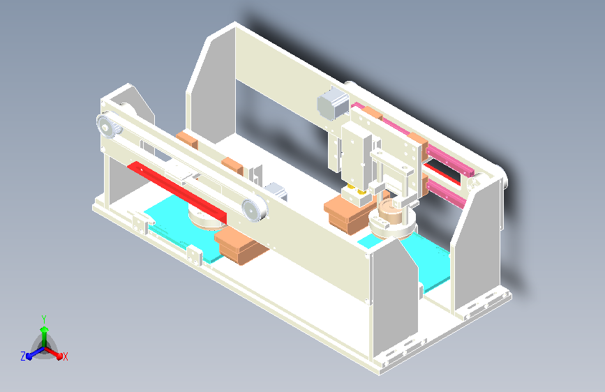 伺服移印机构设计
