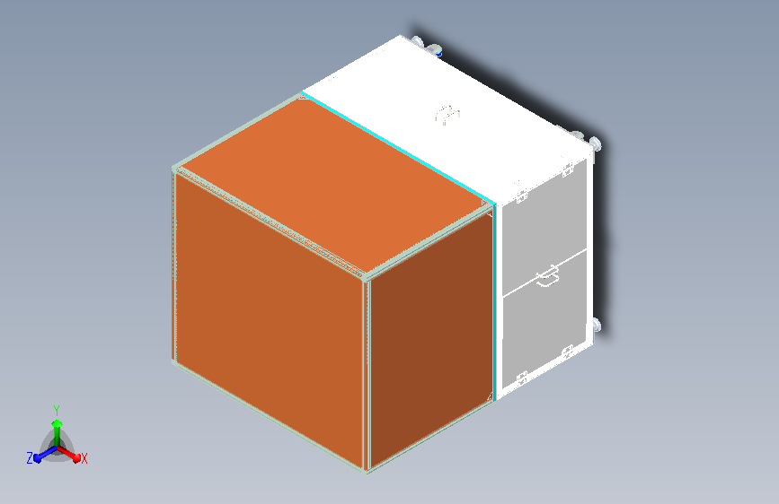 打胶设备外框架设计