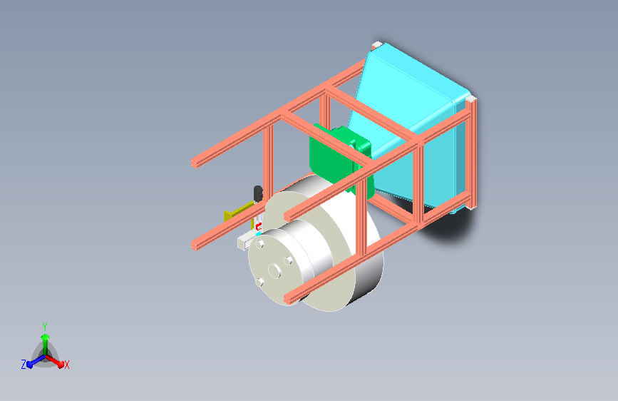 带漏斗震动盘上料机构