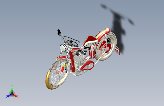 电动自行车模型