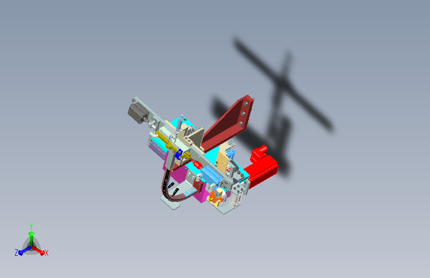 电机永磁片自动化装配设计