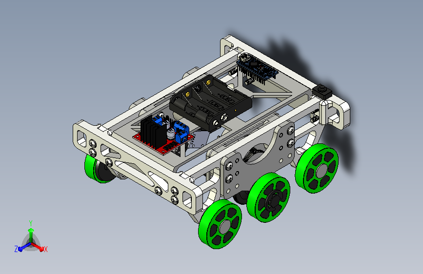 电机驱动器小车