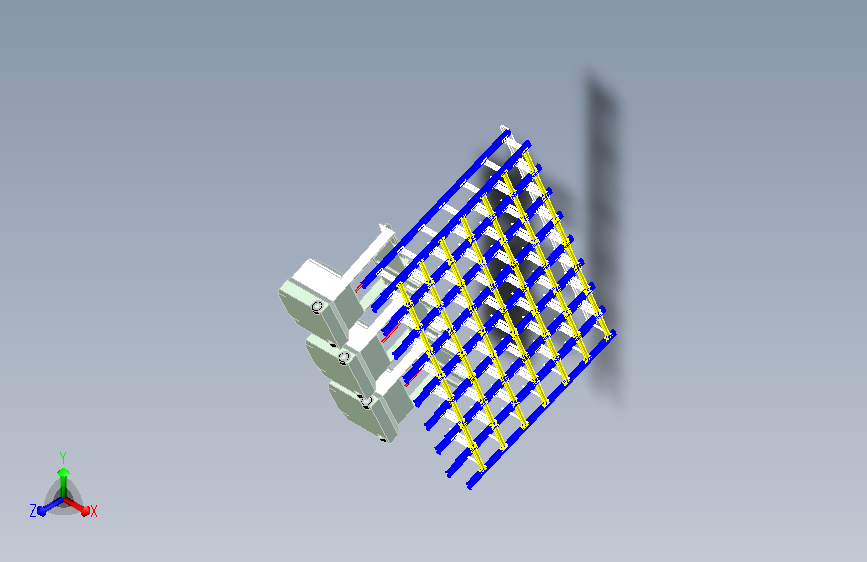多层储物货架设计