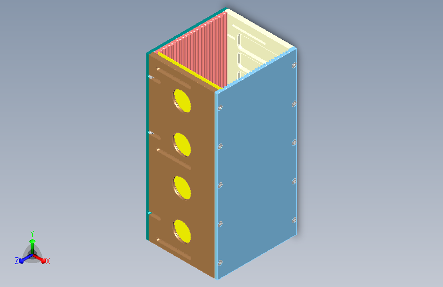 多尺寸基板收放弹夹模块