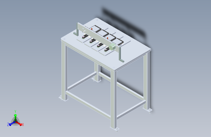多位置点胶机设计