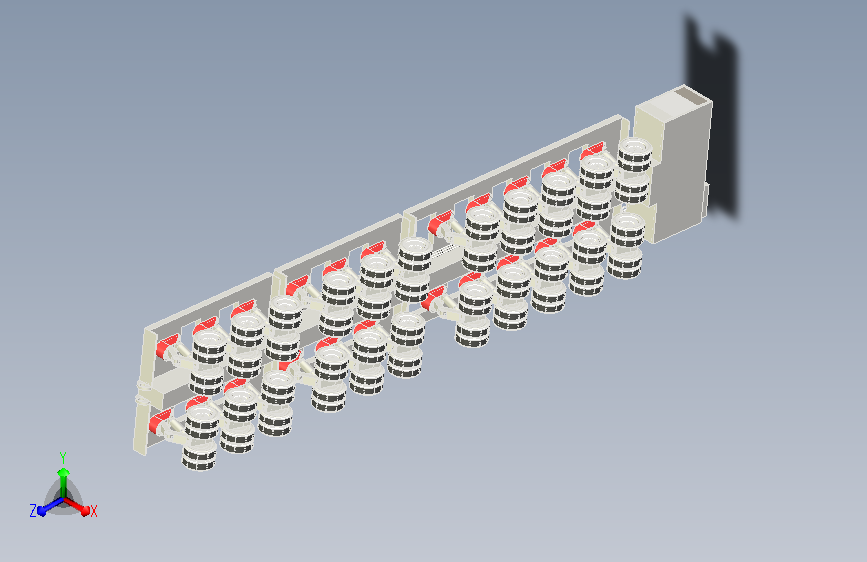 多轴液压车辆模型图