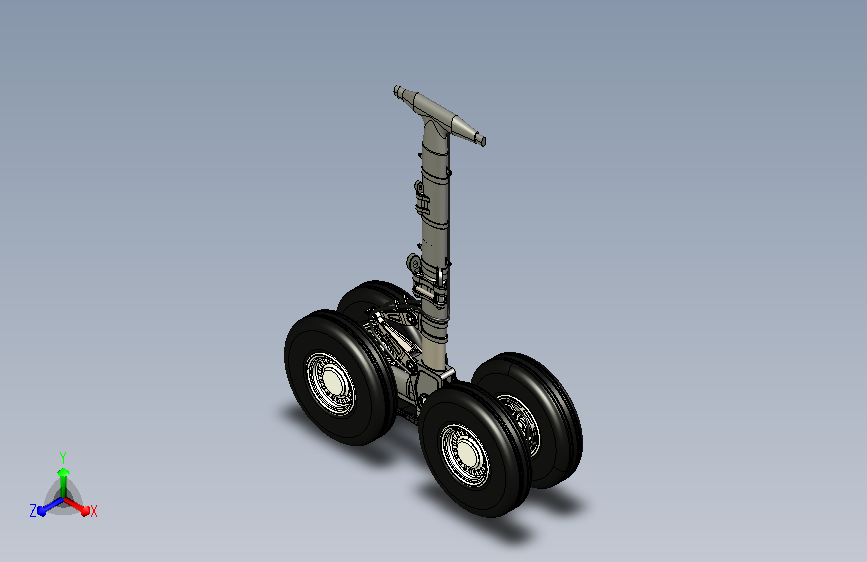 飞机起落架模型设计图