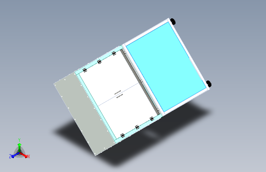 封闭式钣金外框架设计