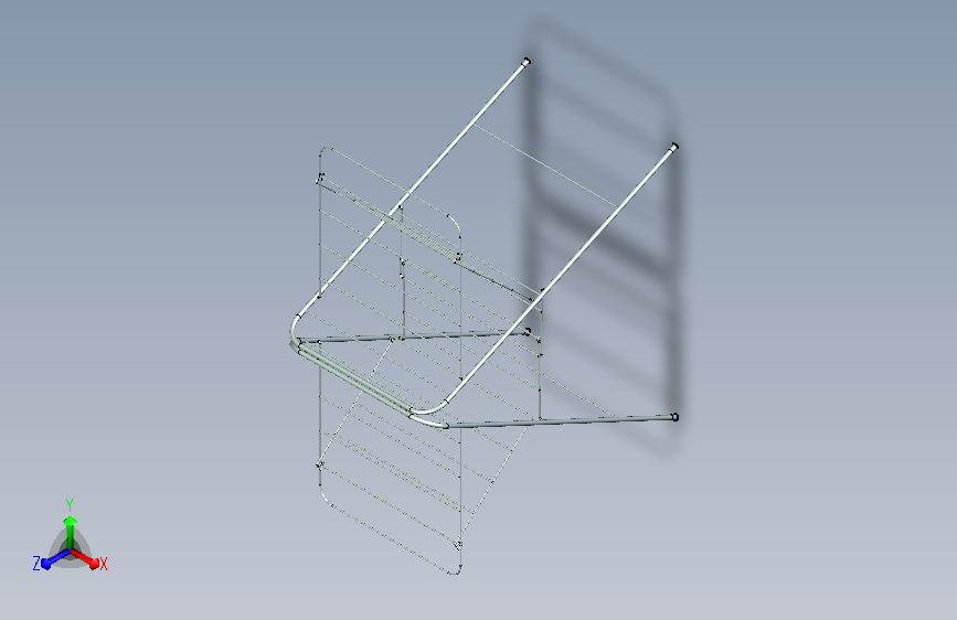 干布架晾衣架结构