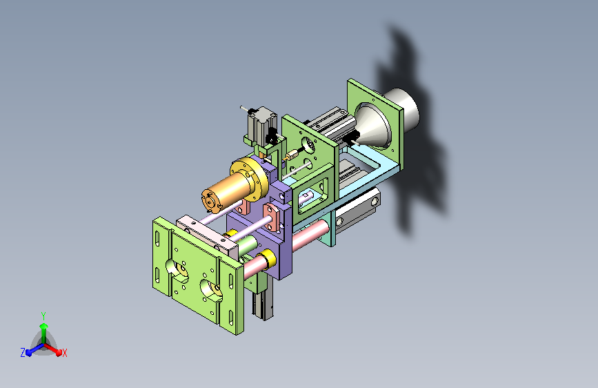钢珠上下滑动组合
