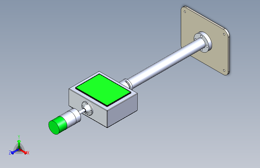 工业机器触控屏立柱箱