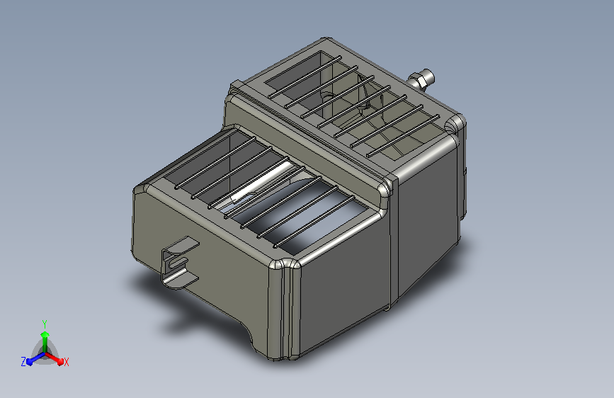 哈飞民意蒸发器箱