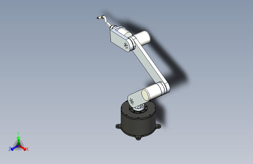焊接机器人带工程图