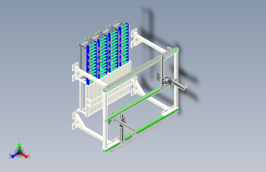 桁架双抓手拆垛产线设计