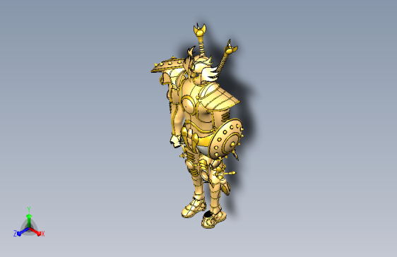 黄金圣斗士铠甲模型