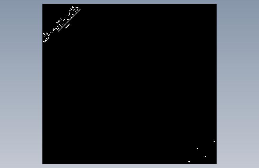 20内柜裤架中条