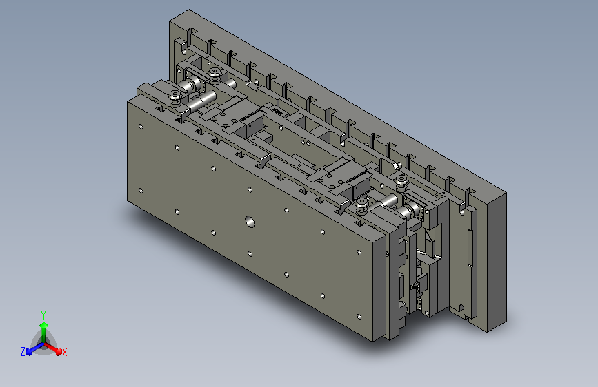 门页配件模具设计