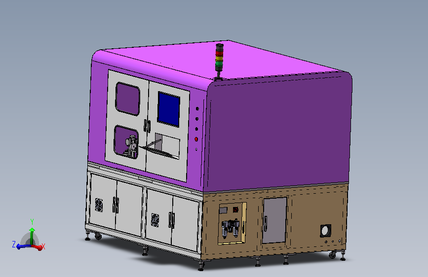 多工位转台CCD视觉检测机